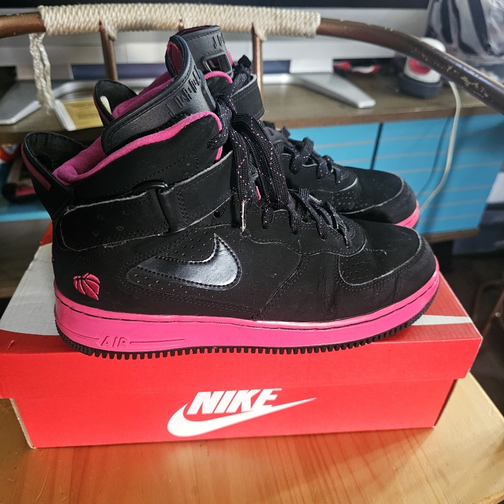 Air Jordan Force VI (AJF 6) GS  Black–Pink